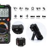 KAIWEETS Digital Multimeter TRMS 6000 Counts Voltmeter Auto-Ranging Fast Accurately Measures Voltage Current Amp Resistance Diodes Continuity Duty-Cycle Capacitance Temperature for Automotive