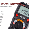 KAIWEETS Digital Multimeter TRMS 6000 Counts Voltmeter Auto-Ranging Fast Accurately Measures Voltage Current Amp Resistance Diodes Continuity Duty-Cycle Capacitance Temperature for Automotive