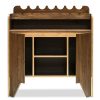 Contemporary Wooden Drinks Cabinet Wine Rack with Bottle Holders