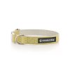 Natural Hemp & Cotton Dog Collar (Grass Green) – L