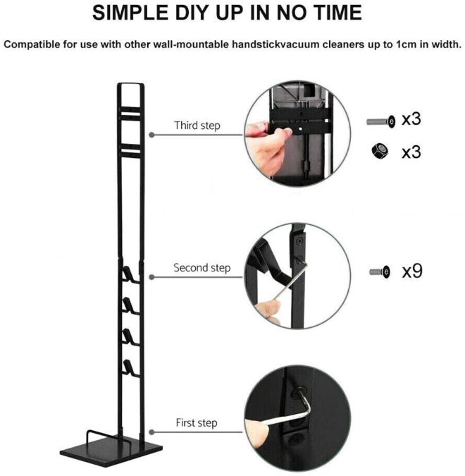 Docking stand for Dyson stick vacuum cleaners – Stable Design