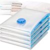 9 Pack Space Saver Vacuum Seal Storage Bag Kit, 2 Large, 5 Medium & 2 Small