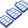 3 X HEPA filters for Electrolux, Volta, Wertheim, Phillips, AEG & Tornado