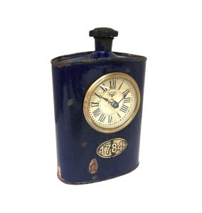 Table Clock – Old Iron Drinking Flask