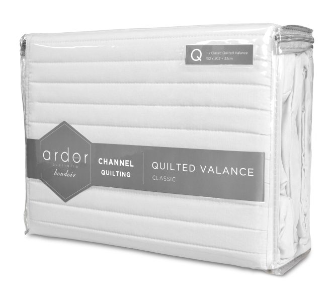 Quilted VALANCE – SINGLE