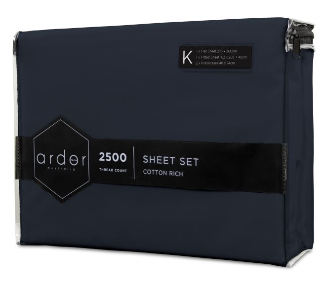 2500TC Cotton Rich SHEET SETS – KING