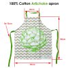 Artichoke 100% Cotton Apron 59 x 80cm