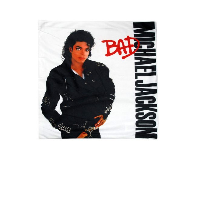 Michael Jackson Square Cushion Cover – Bad