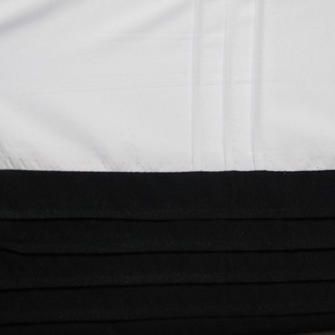 Pintuck Black Quilt Cover Set Single