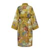 Van Gogh Partout des Fleurs Gold Kimono Bath Robe Large/Extra Large