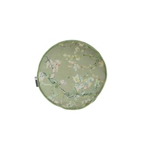 Bedding House Van Gogh Sage Round Filled Cushion 40cm Diameter