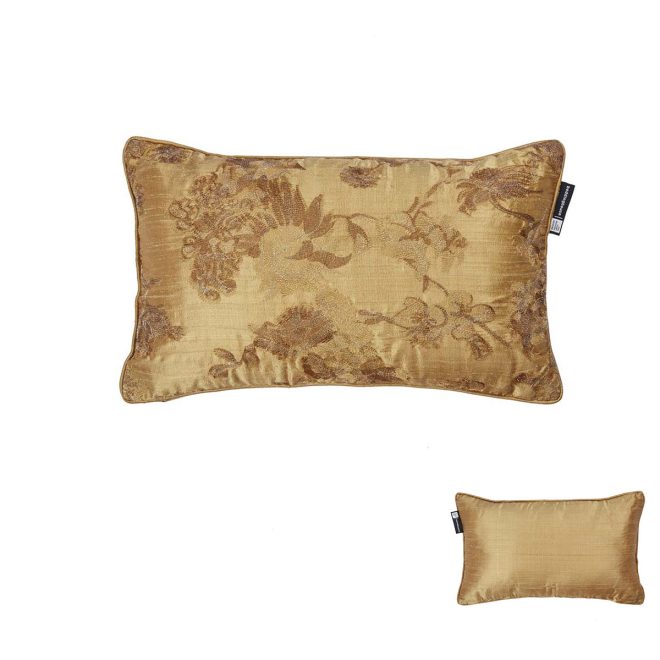 Bedding House Van Gogh Fleur d’Or Embroidered Oblong Filled Cushion 30cm x 50cm