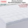 750GSM Memory Resistant Microball Fill Mattress Topper Super King