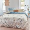 Isabelle Light Blue Cotton Sateen Quilt Cover Set King