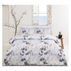 Big Sleep Leaf Moss Quilt Cover Set Double