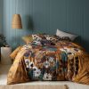 Markle Washed Cotton Printed Quilt Cover Set King