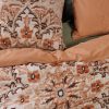 Persian Rug Natural Cotton Quilt Cover Set King