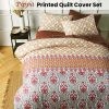 Pippa Printed Quilt Cover Set King