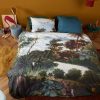 Voyage Green Cotton Quilt Cover Set King