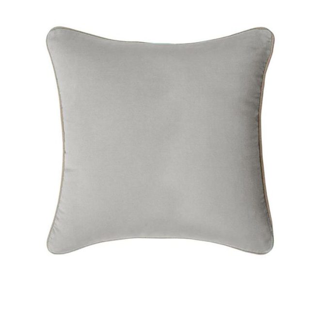 Gabriel 100% Cotton Filled Cushion 60 x 60 cm Grey