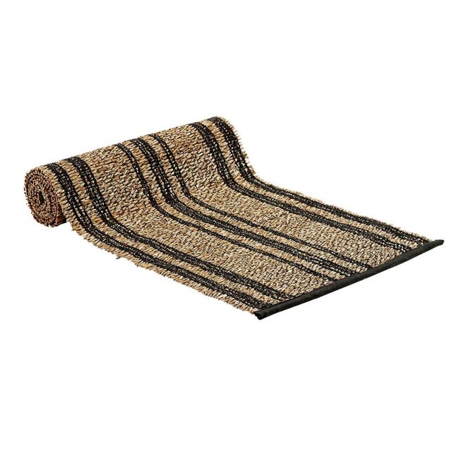 Ladelle Loma Kitchen / Dining Table Runner – Black