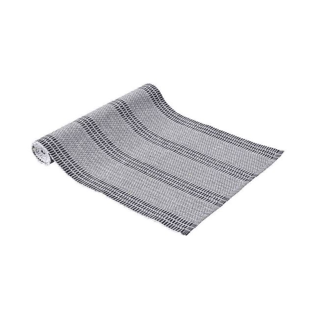 Ladelle Repose Ribbed 100% Cotton Table Runner – Denim