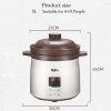 Electric Purple Clay Pot Slow Cooker – 5L