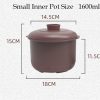 Electric Purple Clay Pot Slow Cooker – 5L