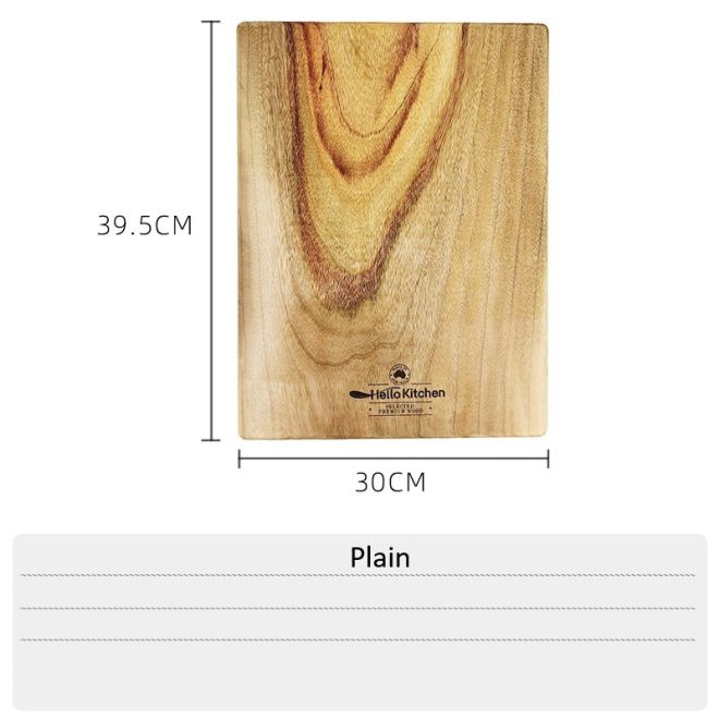 Premium Natural Camphor Laurel Cutting Chopping Board (Plain)