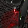 FischerBicycle Rear Light with 360 Floor Light for More Visibility and Protection, Rechargeable Battery