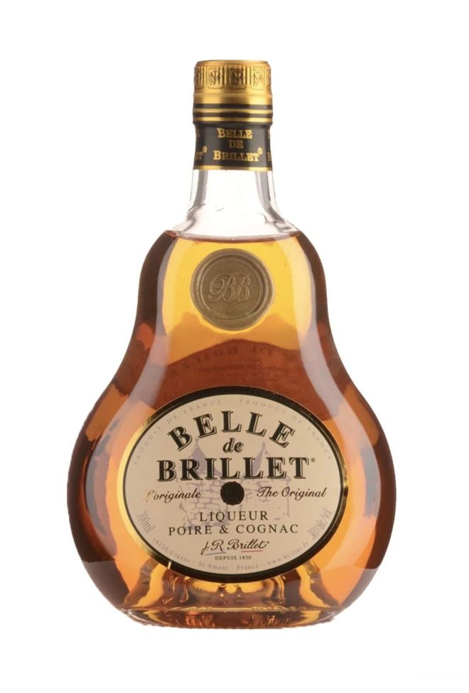 BRILLET LIQUEUR POIRE WILLIAM & COGNAC 700ml