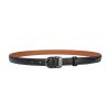 Luxury Top Layer Cow Leather Belt Women’s Simple Decorative Jeans Belt Versatile Fashion Thin Belt – Black