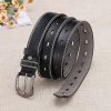 Classic Leather Belts for Women, Joyreap Genuine Leather Womens Belts Alloy Pin Buckle – Black