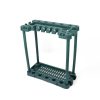 Rolling Garden Tools Storage Rack Long Short Handles Organizer Holders Fits 40