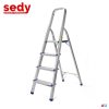 4 Step Ladder Multi Purpose Foldable Folding Aluminium Home Office Shop