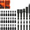 34Pc Impact Screwdriver Bit Set Nut Driver Magnetic Drill Holder Quick Release