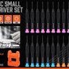 24-Piece Magnetic Precision Screwdriver Set – Small Screwdrivers for Eyeglasses, Phones, Watches Electronics Repair