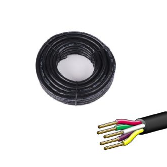 10M X 5 Core Wire Cable Trailer Cable Automotive Boat Caravan Truck Coil V90 PVC