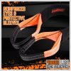 Heavy Duty Recovery Tow Strap Kit 4″ x 20Ft Snatch Straps – 18T/40,000LB Break Strength for Off-Roading Recovery and Hauling