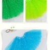 Sequin Tulle Tutu Skirt Ballet Kids Princess Dressup Party Baby Girls Dance Wear, Kids – Aqua