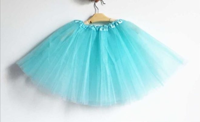 New Kids Tutu Skirt Baby Princess Dressup Party Girls Costume Ballet Dance Wear, Kids – Aqua