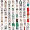 Large Christmas XMAS Hessian Santa Sack Stocking Bag Reindeer Children Gifts Bag, Cream – Santa Mail