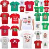 New Funny Adult Xmas Christmas T Shirt Tee Mens Womens 100% Cotton Jolly Ugly, Santa Surf (Red) – M