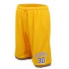 Men’s Basketball Sports Shorts Gym Jogging Swim Board Boxing Sweat Casual Pants, White – Houston 13 – L