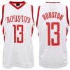 New Men’s Basketball Jersey Sports T Shirt Tee Vest Tops Gym Chicago Los Angeles, Red – Houston 13 – S