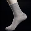 10 Pairs Men’s Women’s Cotton Breathable Crew Length Socks Work Business Cushion – Dark Grey