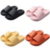 Pillow Slides Sandals Non-Slip Ultra Soft Slippers Cloud Shower EVA Home Shoes, Black – 36/37