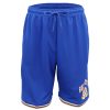 Men’s Basketball Sports Shorts Gym Jogging Swim Board Boxing Sweat Casual Pants, Blue – Golden State 30 – 2XL