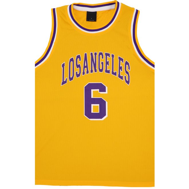 Kid’s Basketball Jersey Tank Boys Sports T Shirt Tee Singlet Tops Los Angeles, Purple – Los Angeles 6 – 2