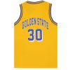 Kid’s Basketball Jersey Tank Boys Sports T Shirt Tee Singlet Tops Los Angeles, Yellow – Golen State 30 – 2